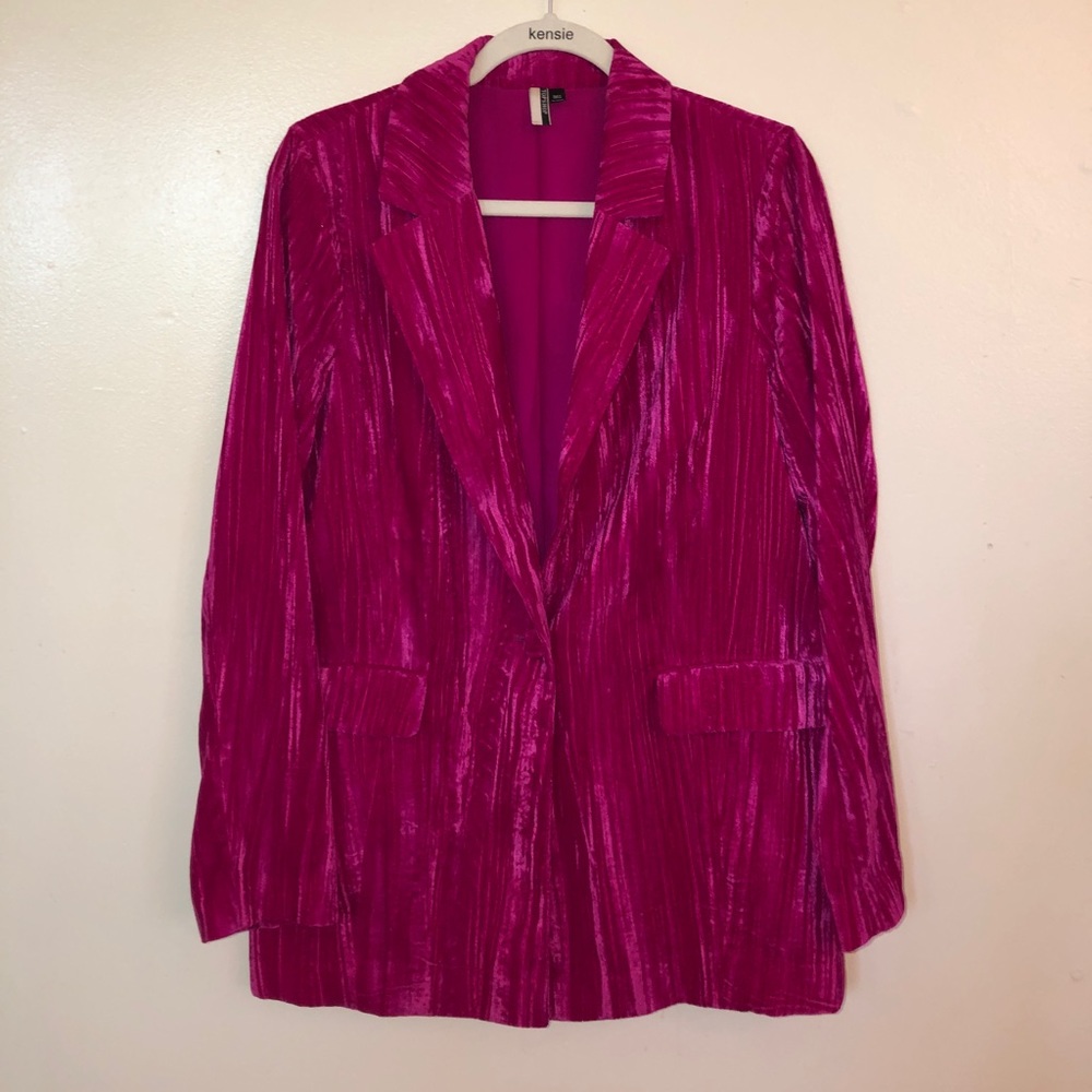 Top shop Velvet Blazer